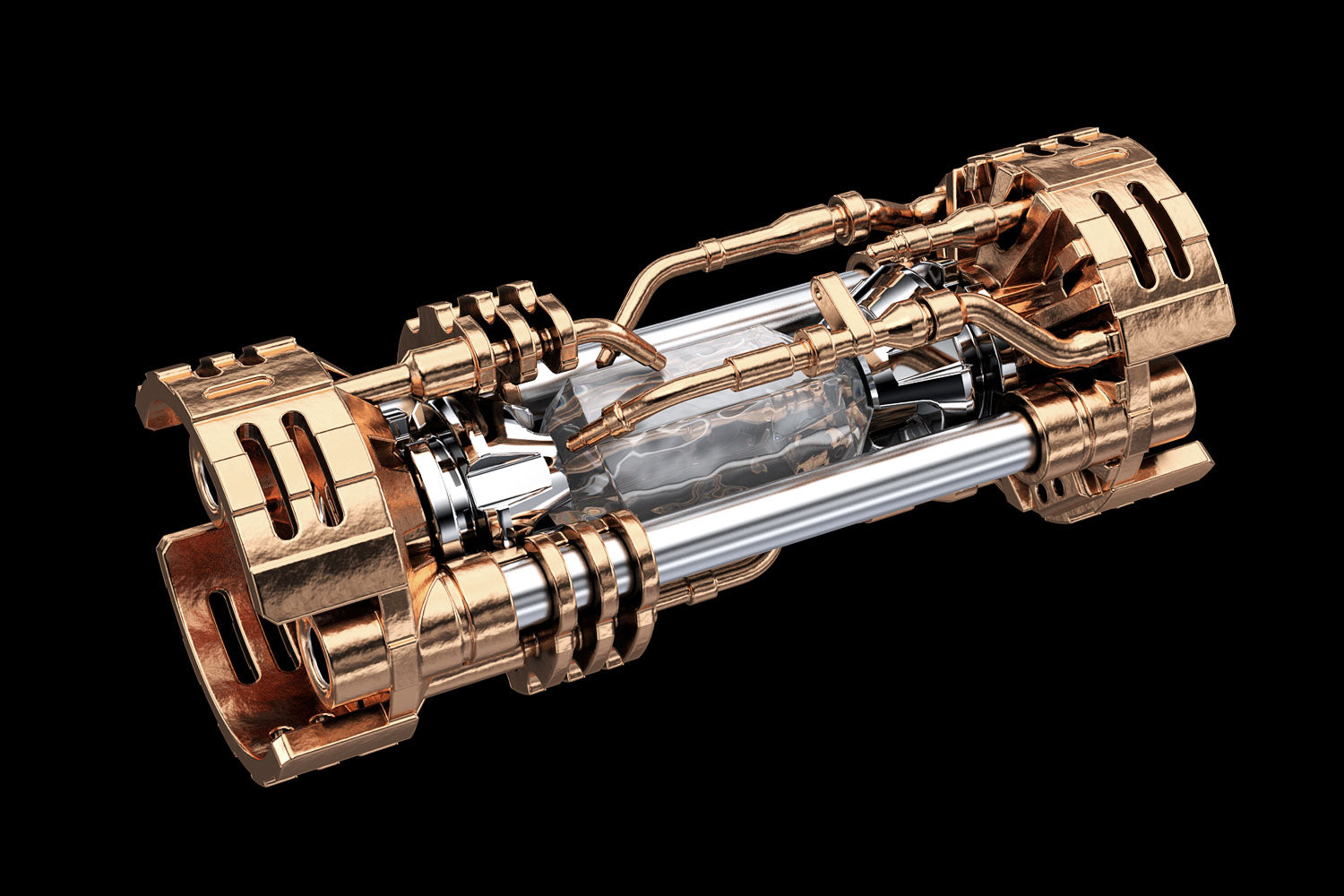 7/8 inch DIY Metal Crystal Chamber STYLE 1 – ShtokCustomWorx