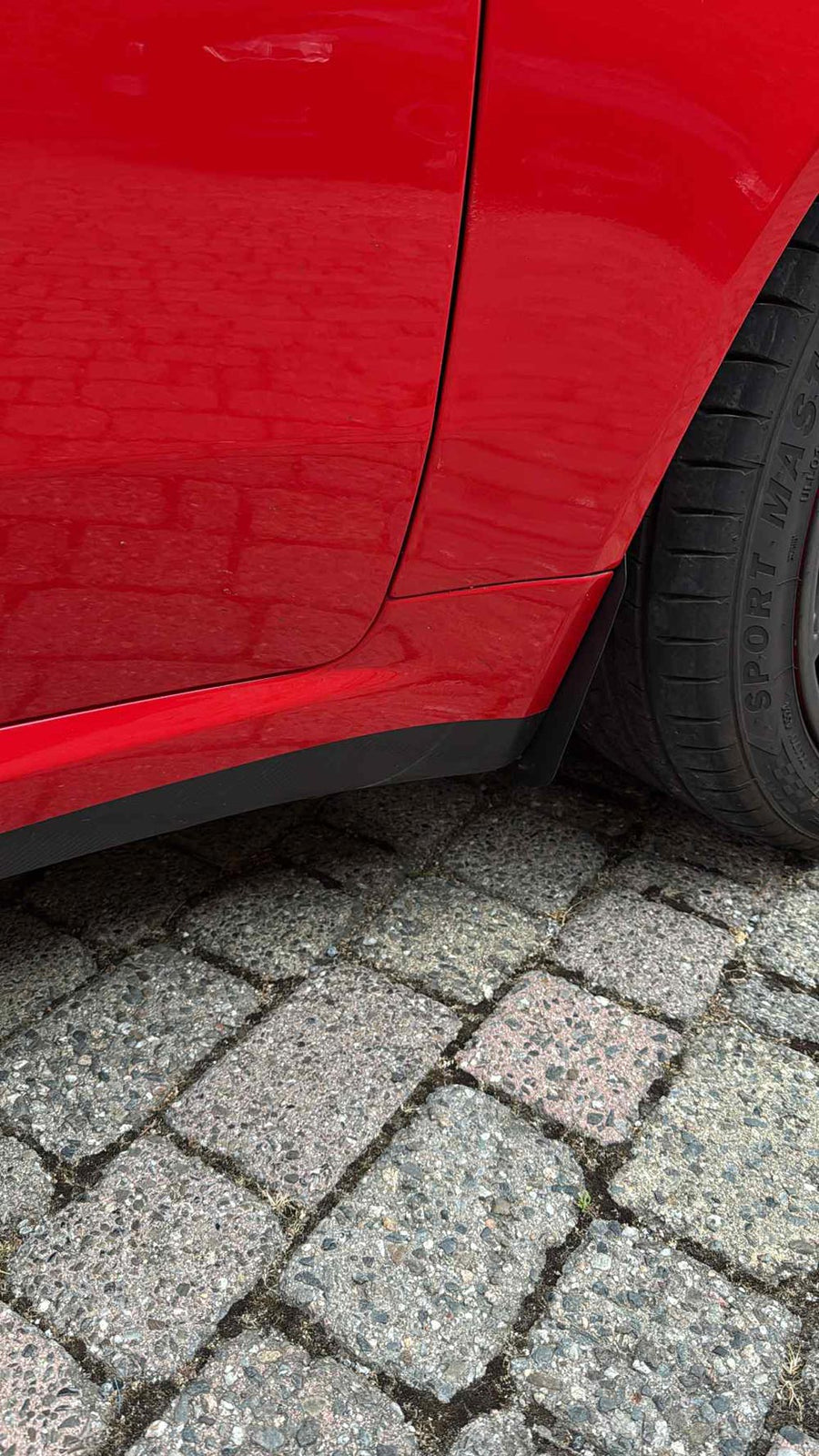 Alfa Romeo 159 939 Mudflaps set on the car 7