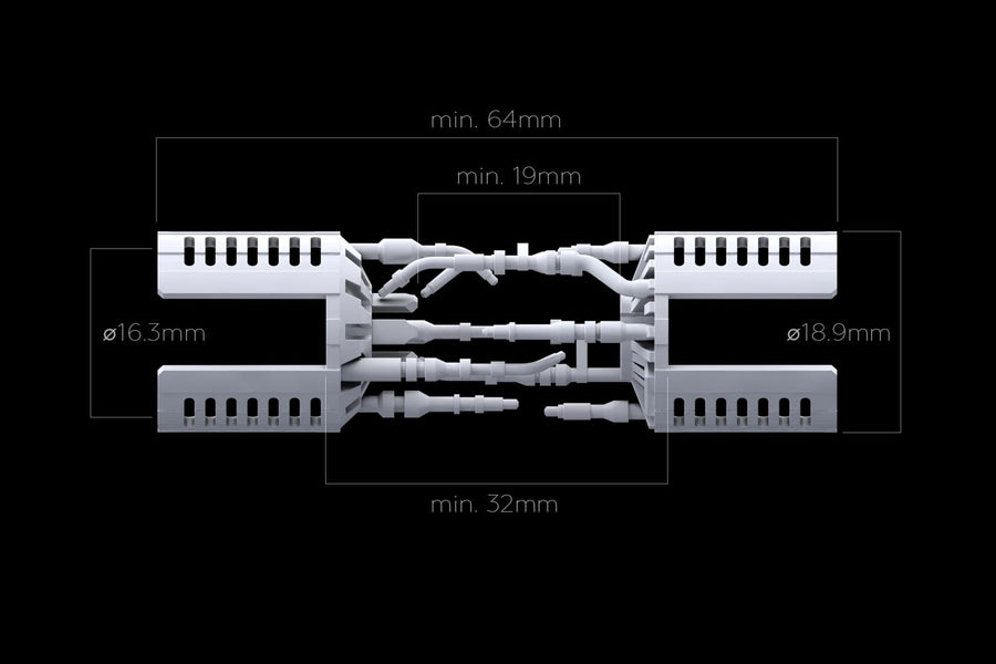 MK1 Metal Crystal Chamber Upgrade KIT STYLE 1
