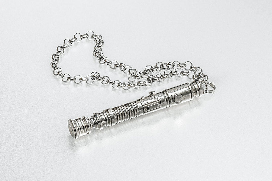 Premium Mini Lightsaber Necklace Pendant Keychain 1:6 Scale RESIN