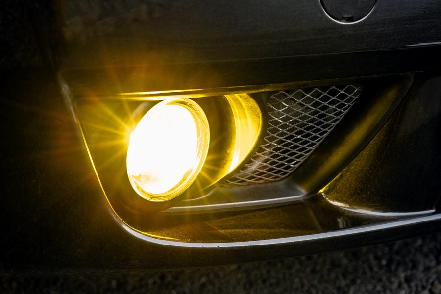 Yellow Fog H1 LED bulbs