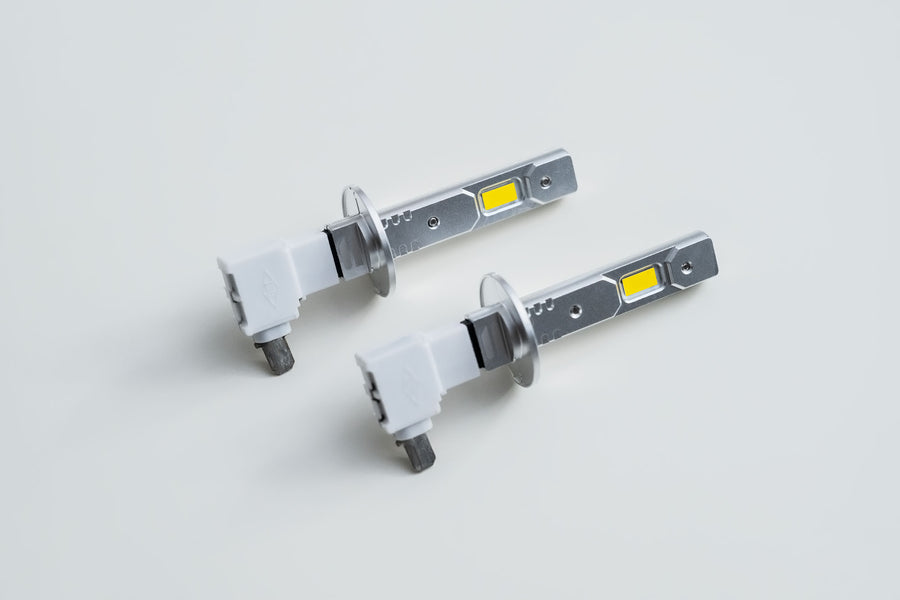 Yellow Fog H1 LED bulbs