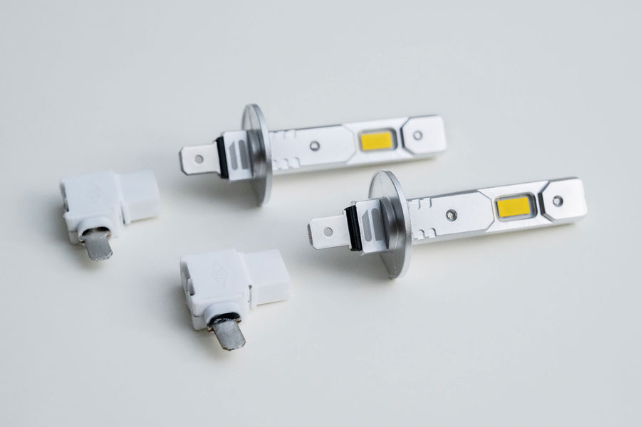 Yellow Fog H1 LED bulbs