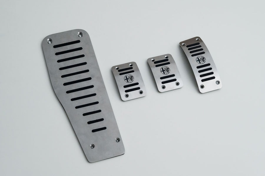 Rubber inserts for metal Alfa Romeo Ti pedals