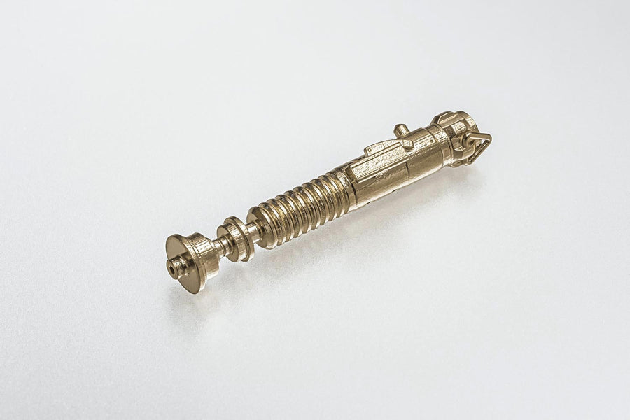 Premium Mini Lightsaber Necklace Pendant Keychain 1:6 Scale RESIN