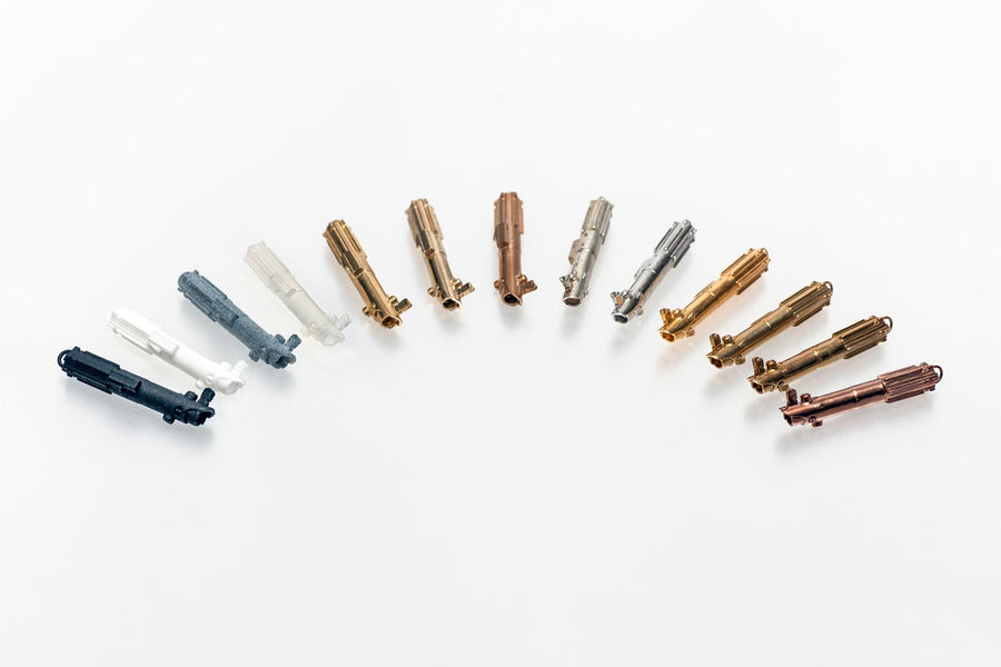 Mini Lightsaber Necklace Pendant Keychain Materials