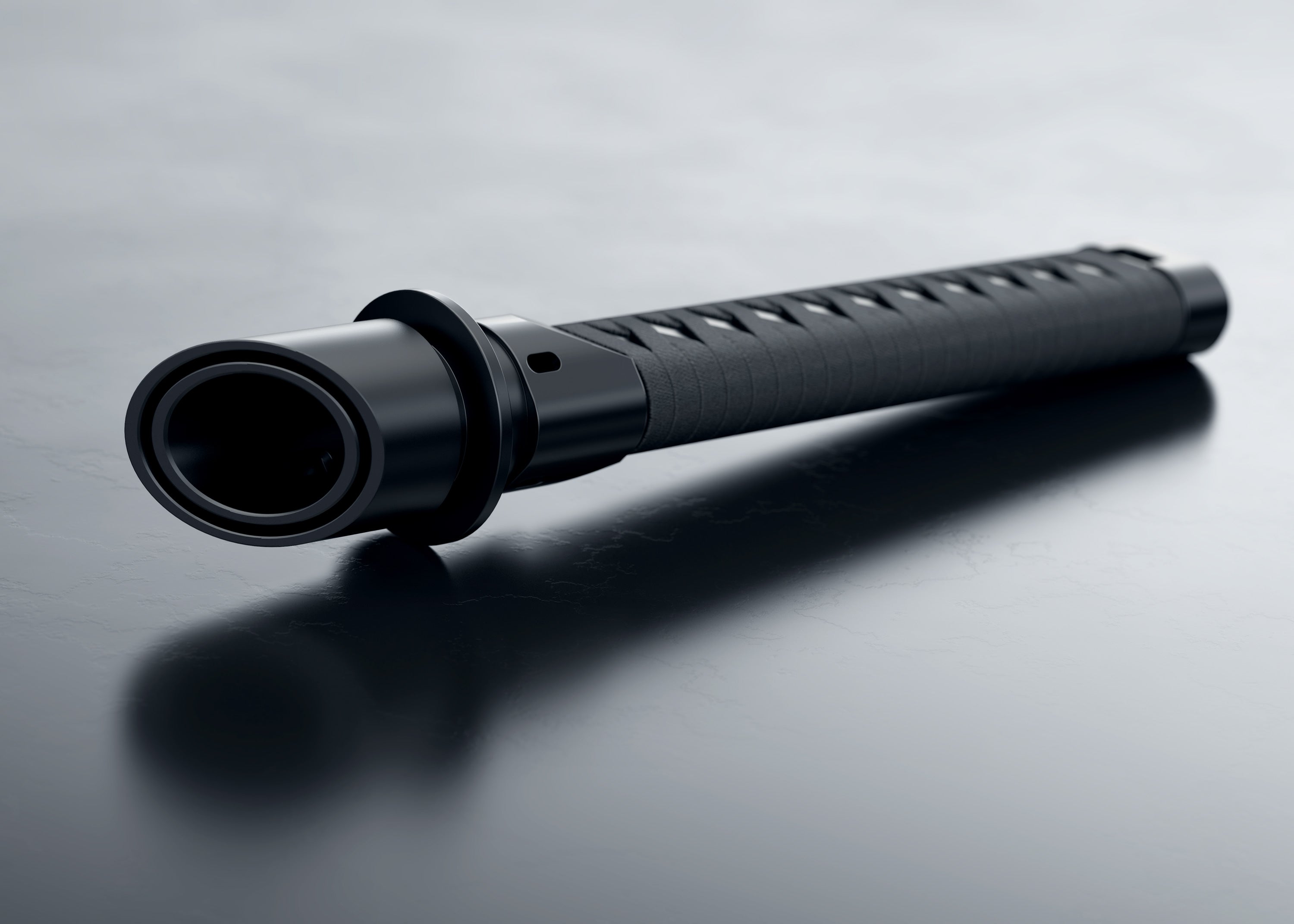 Black ONYX katana lightsaber