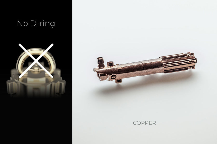 Mini Lightsaber Necklace Pendant Keychain COPPER